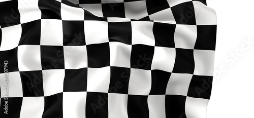 Waving racing finish flag in © vegefox.com