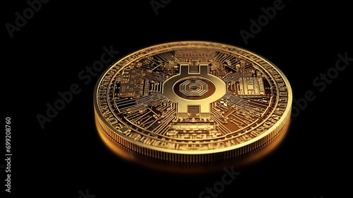 Encrypted Opulence: A Golden Symbol of Cryptographic Wealth