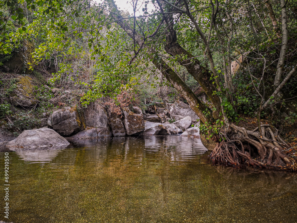 Fototapeta premium the secret spot in the middle of nowhere