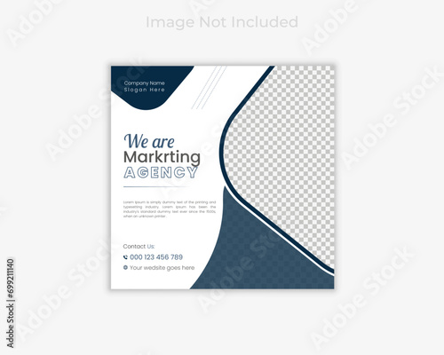 Business and corporate social media banner template design