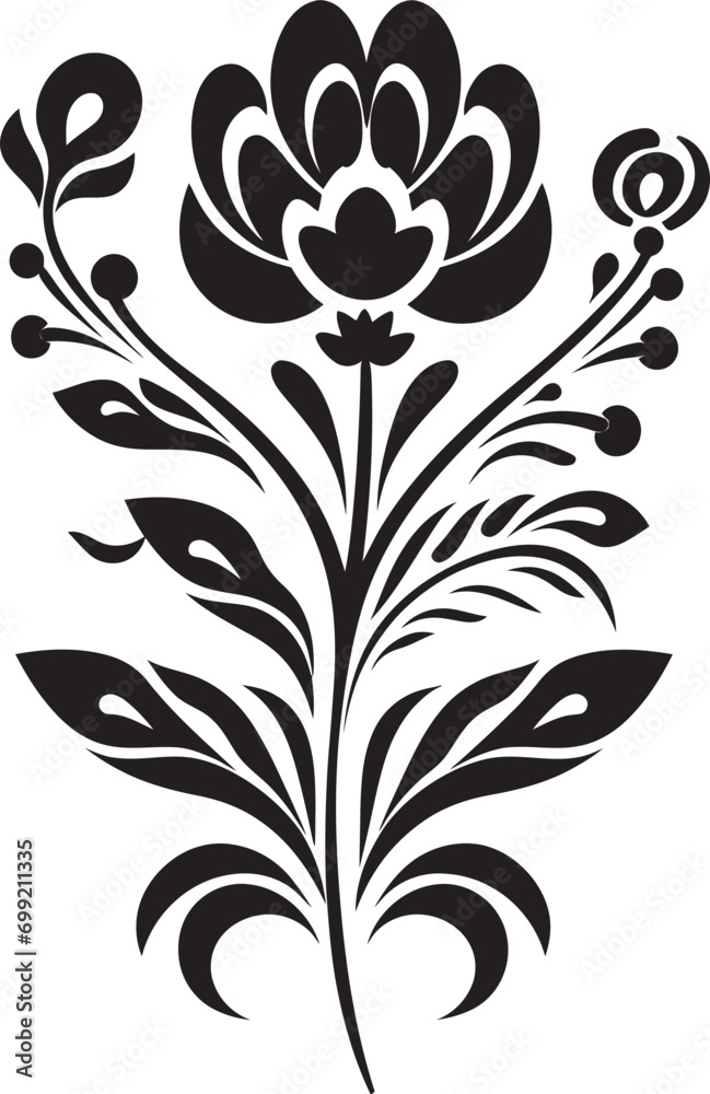 Native Blossom Emblem Ethnic Floral Logo Icon Ethnicity in Bloom Decorative Floral Vector Design Native Blossom Emblem Ethnic Floral Logo Icon Ethnicity in Bloom Decorative Floral Vector Design