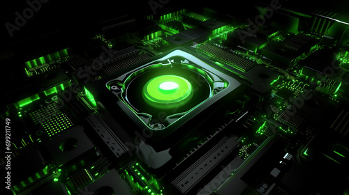 Circuit Symphony: A Wallpaper Tribute to GPU Power