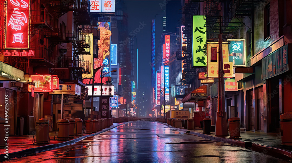 Neon Nightscape: Capturing the City's Pulse in Vibrant Colors
