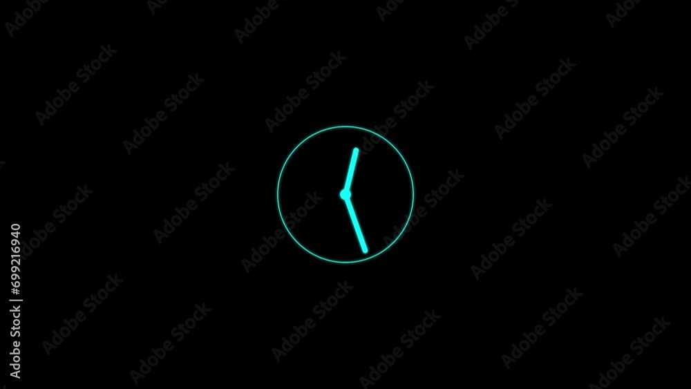 Animated clock icon isolated on transparent background. 4k video animation
Animated clock icon isolated on transparent background. 4k video animation
