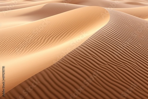 sand dunes in the desert