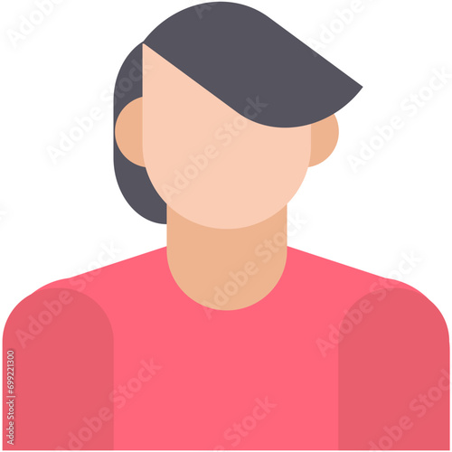 Air Hostess Vector Icon