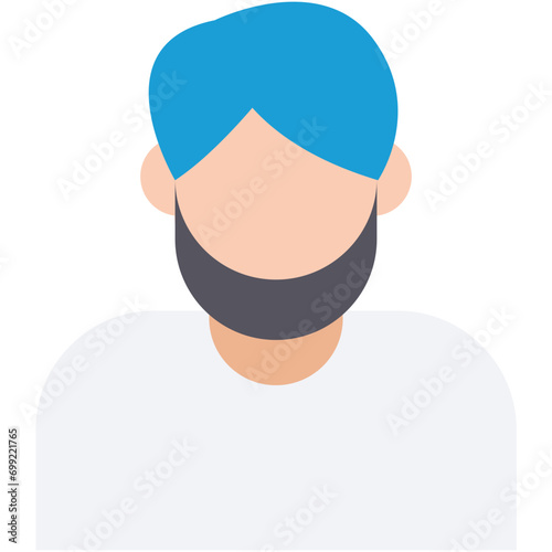 Sikh Vector Icon