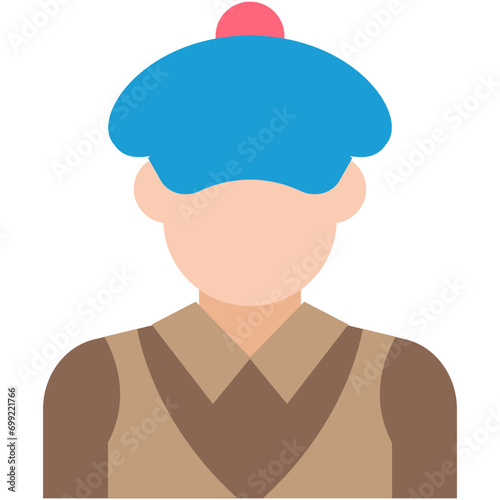 Scout Boy Vector Icon