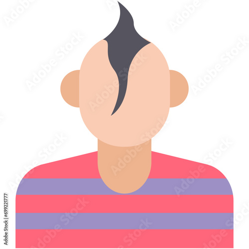 Black Man Vector Icon