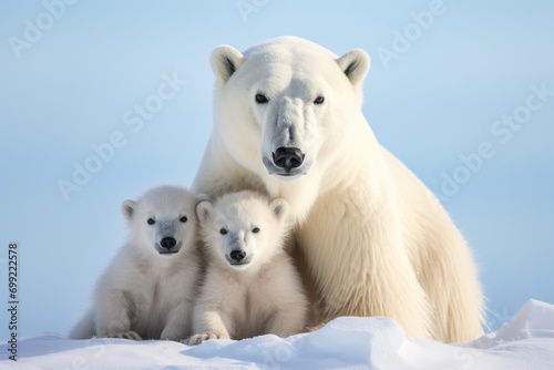 Polar bear mother 