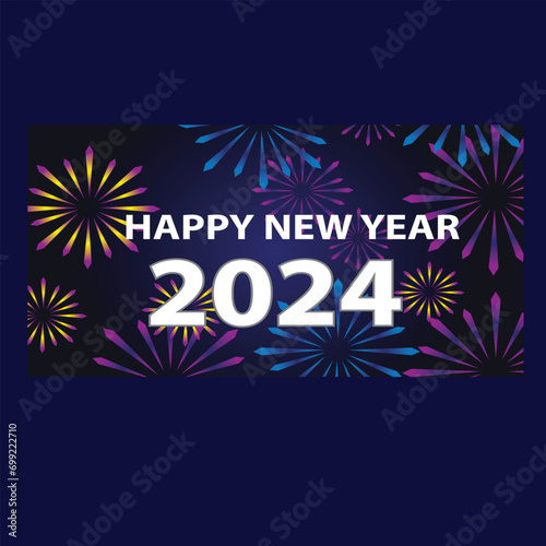  New Year new luxuary colour2024 New gold design Happy year 2024 celebration banner design template poster new card design golden colour luxury design