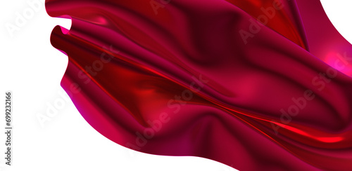 Сovepurple with a red cloth background