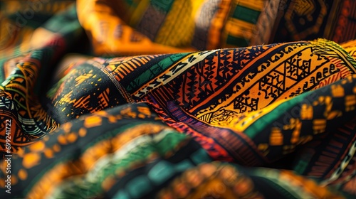 Tribal African Fabric Artistry