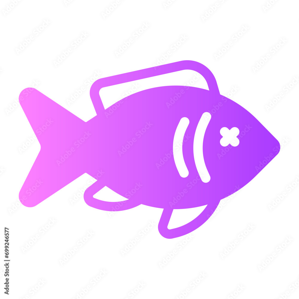 fish gradient icon