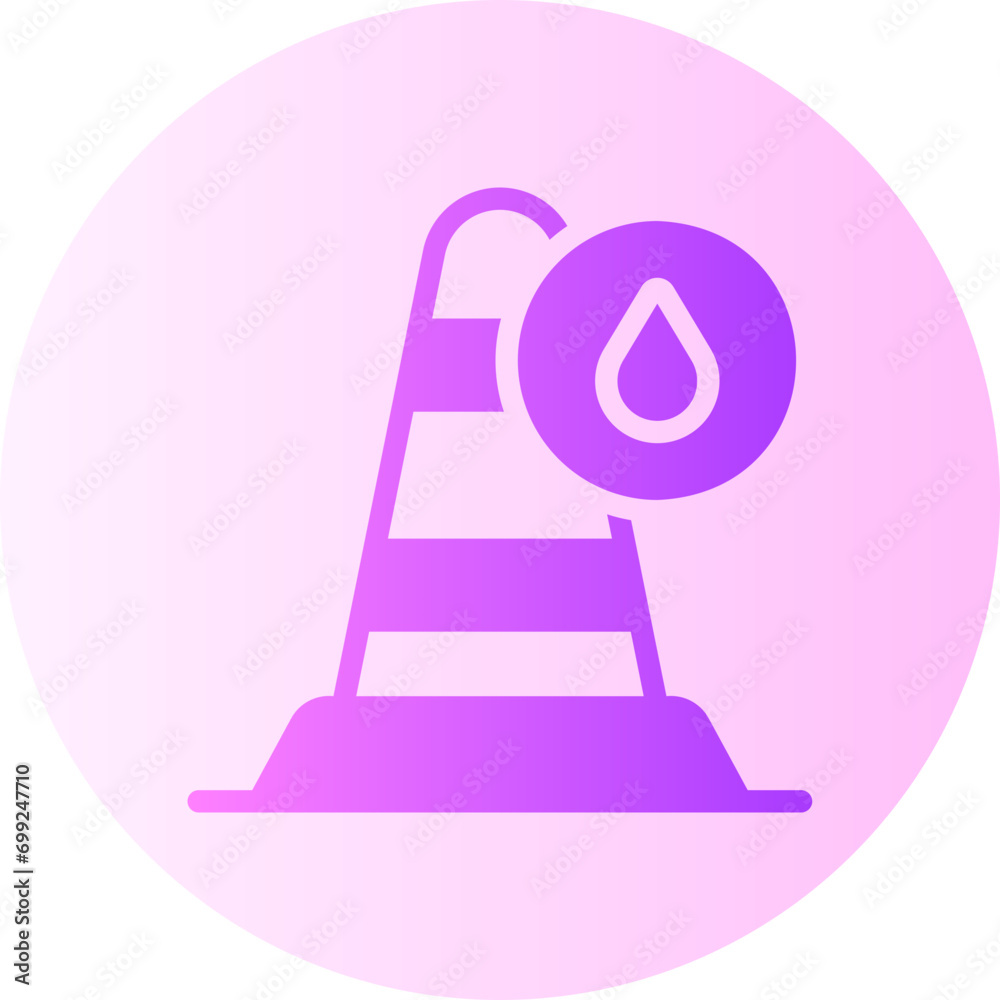 water crisis gradient icon