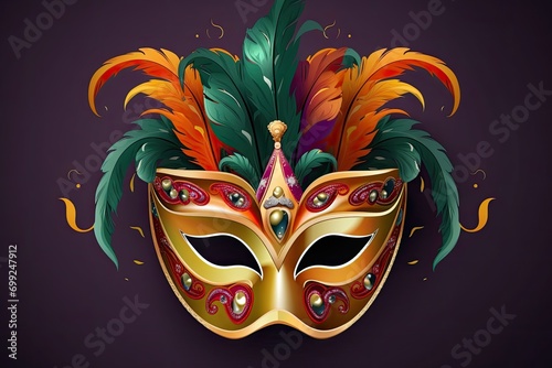 Free photo venetian carnival mask holiday celebration  © Ali