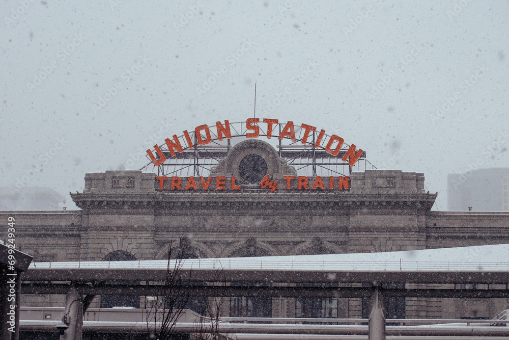 Obraz premium Union Station Travel Train