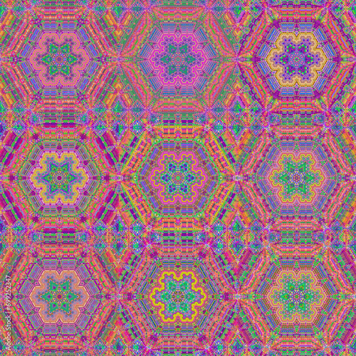 Vintage style seamless pattern background.