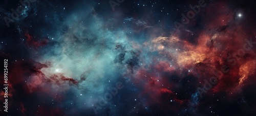 Incredibly beautiful galaxy in outer space.