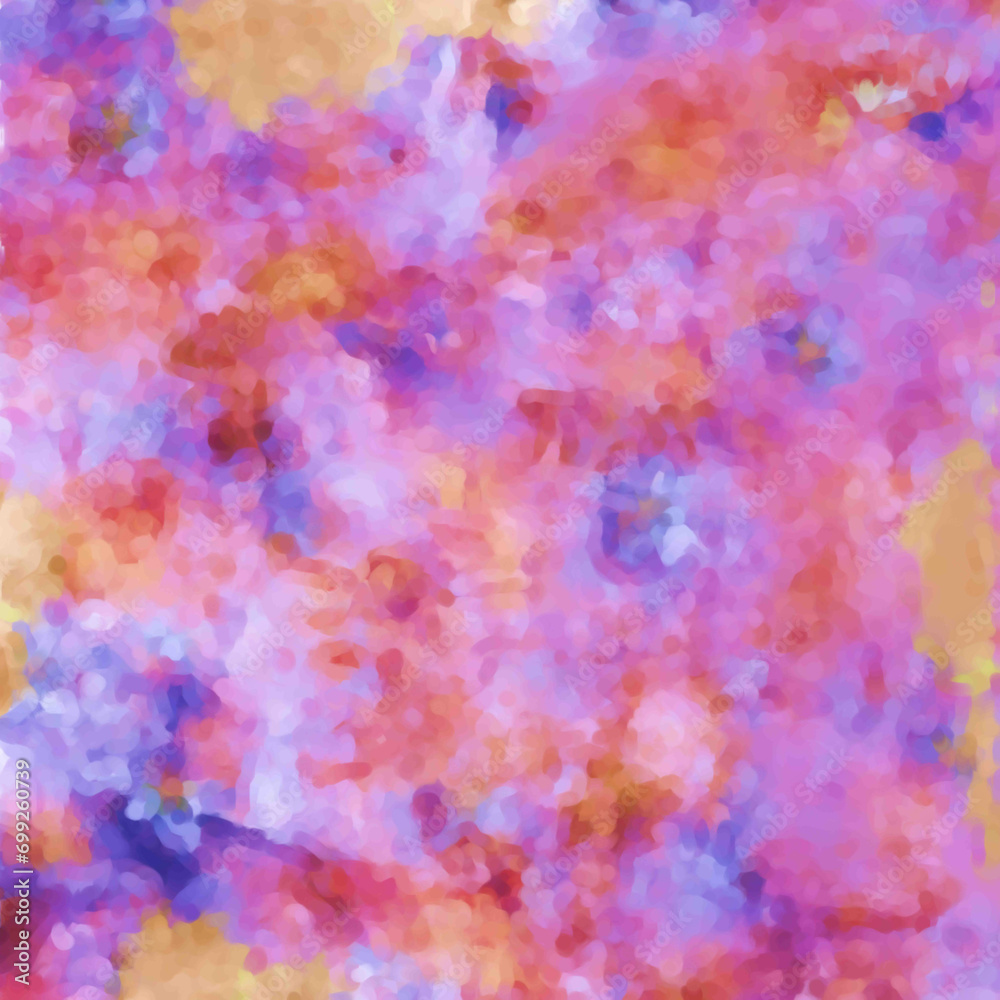 Fototapeta premium Pink and Purple Impressionistic Background