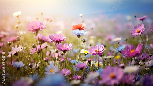 Blumenwiese in der Natur © Jenny Sturm
