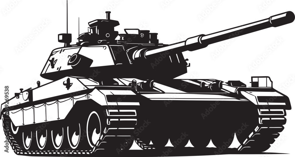 Tactical Steel Black Tank Emblem Design Militant Arsenal Army Vehicle Symbol Tactical Steel Black Tank Emblem Design Militant Arsenal Army Vehicle Symbol