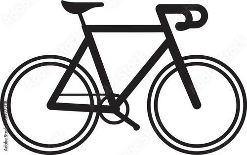 PedalPerfect Vector Bicycle Icon Rider sChoice Stylish Bike Logo photo