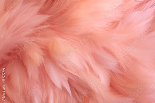 fur fluffy soft peach color background