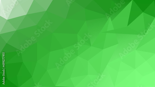 abstract geometry gradient green background
