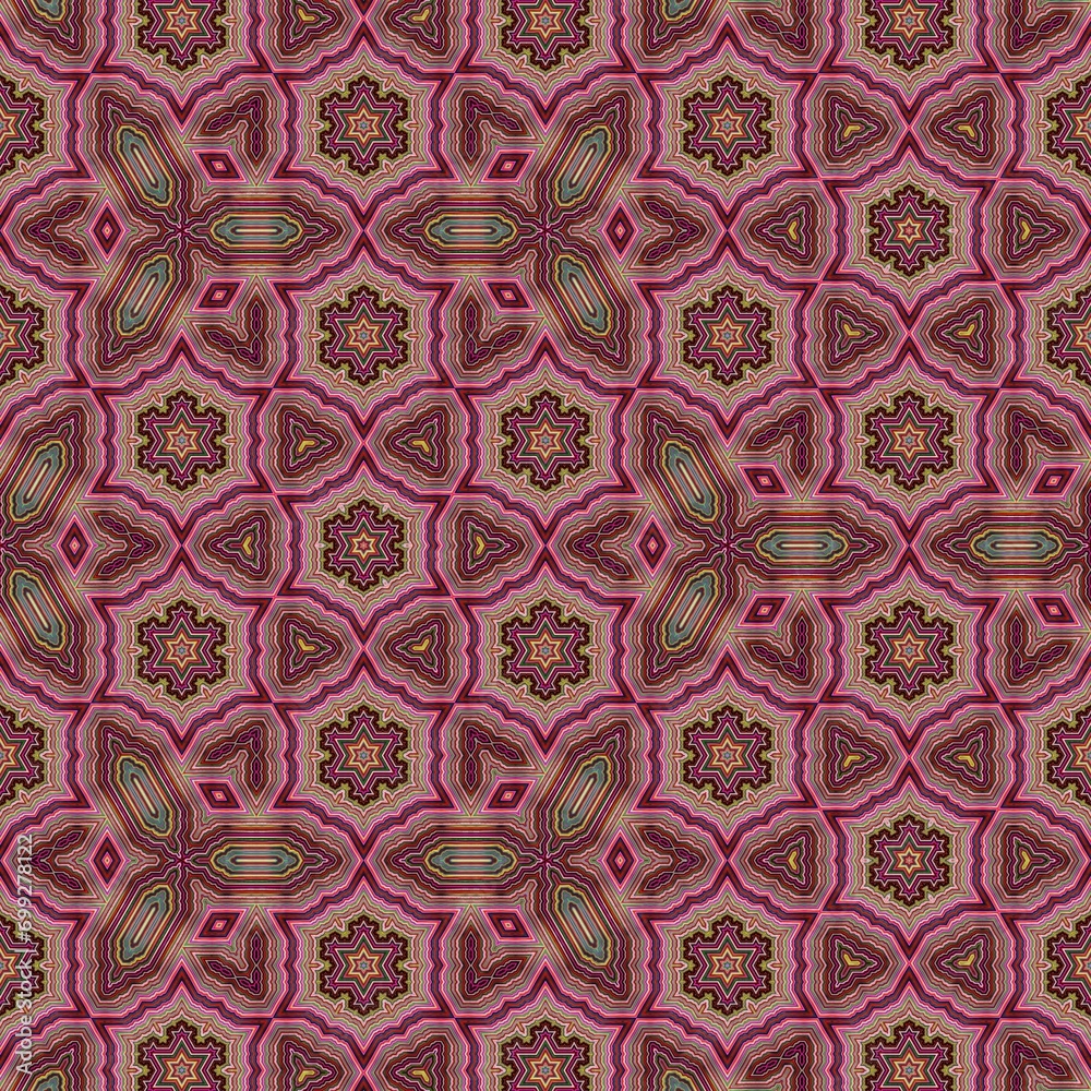 Vintage style seamless pattern background.