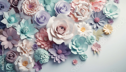 Floral bouquet symbolizes love and romance in a cute backdrop generated by AI