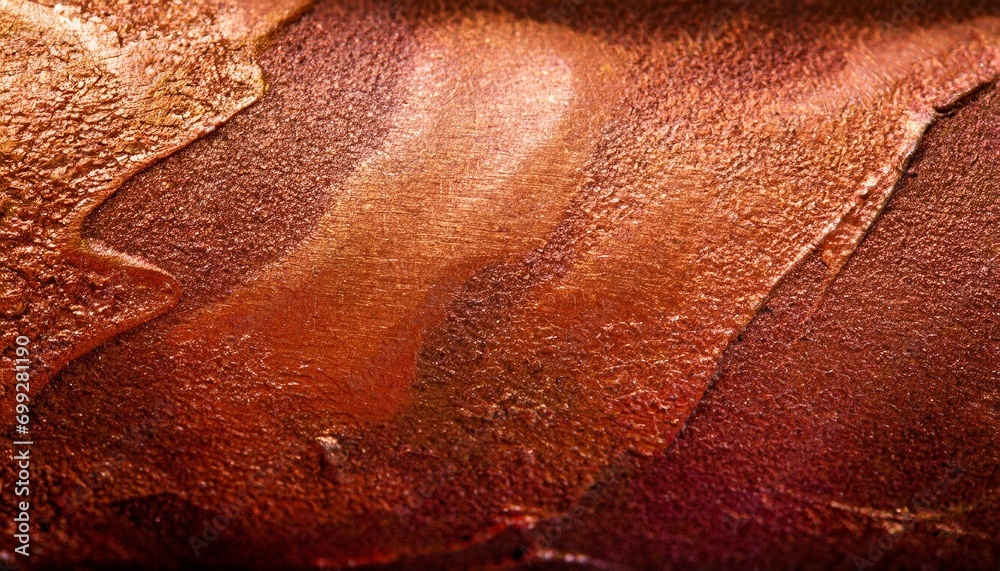 Fototapeta premium colorful copper metallic texture
