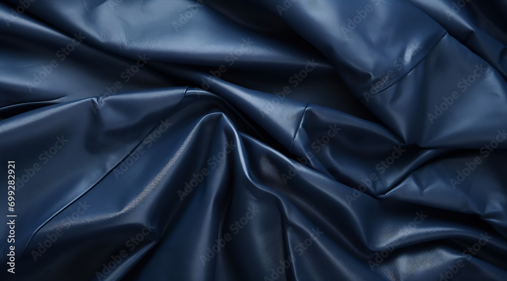 Luxurious Dark Navy Leather Texture Luxurious Dark Navy Leather Texture
