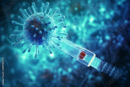 Vaccine therapy targeting pancreatic cancer DNA. Generative AI