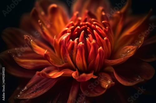 close up of a flower