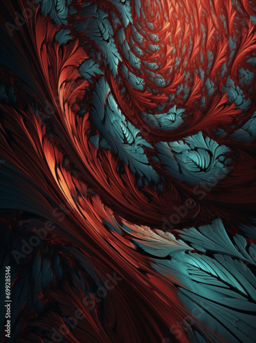abstract fractal background