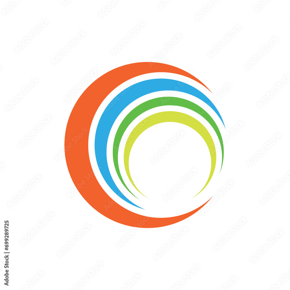 Circle Abstract Logo Design