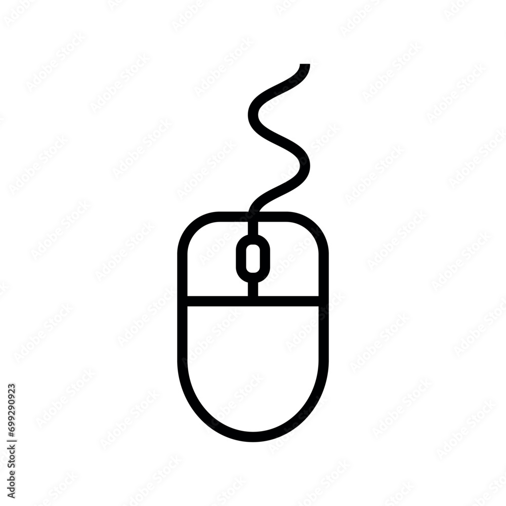 Computer Mouse Icon Vector Design Template Computer Mouse Icon Vector Design Template