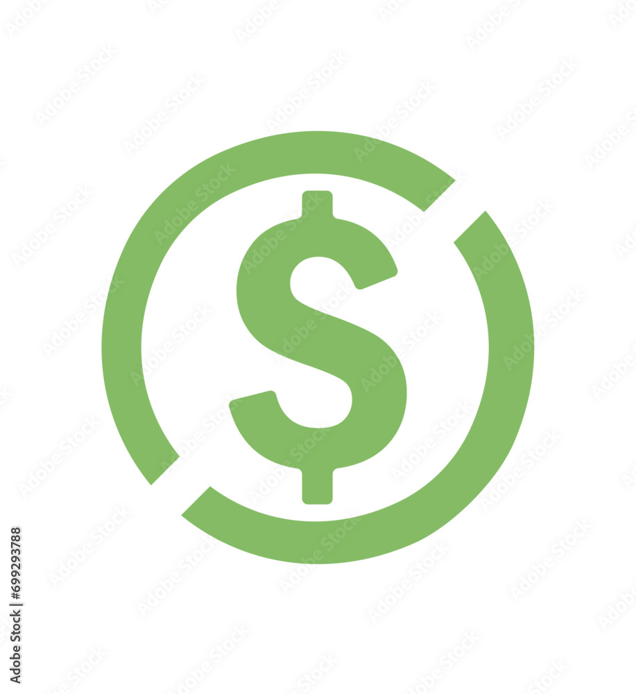 Cashback icon dollar with back arrow , return money, cash back rebate, green web symbol on white background Cashback icon dollar with back arrow , return money, cash back rebate, green web symbol on white background
