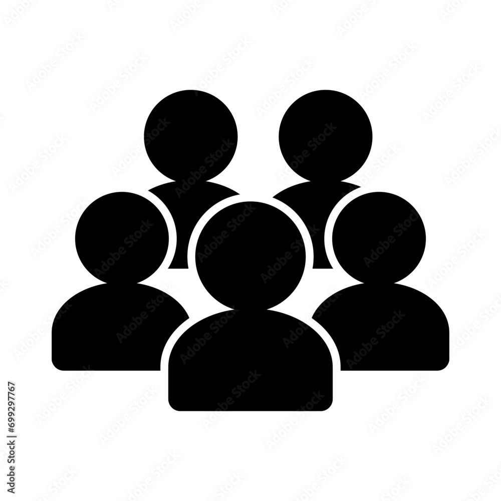 People, person, group, team icon vector design template illustration in trendy flat style to suit your web design People, person, group, team icon vector design template illustration in trendy flat style to suit your web design