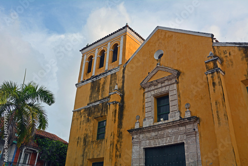 Iglesia de la Santísima Trinidad im Stadtteil Getsemani, Cartagena, Kolumbien