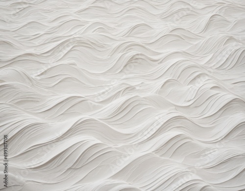 Fototapeta Naklejka Na Ścianę i Meble -  White water wave light surface overlay background
