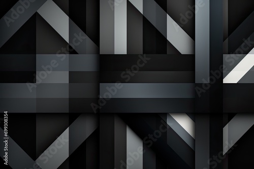 Abstract Black Plaid Textile Pattern Tartan Cloth Crisscrossed Lines Checkered Cozy Rustic Sett Wallpaper Background Backdrop