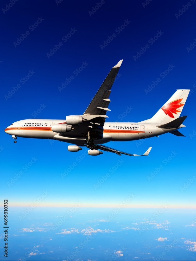 Obraz premium Airplane Flying