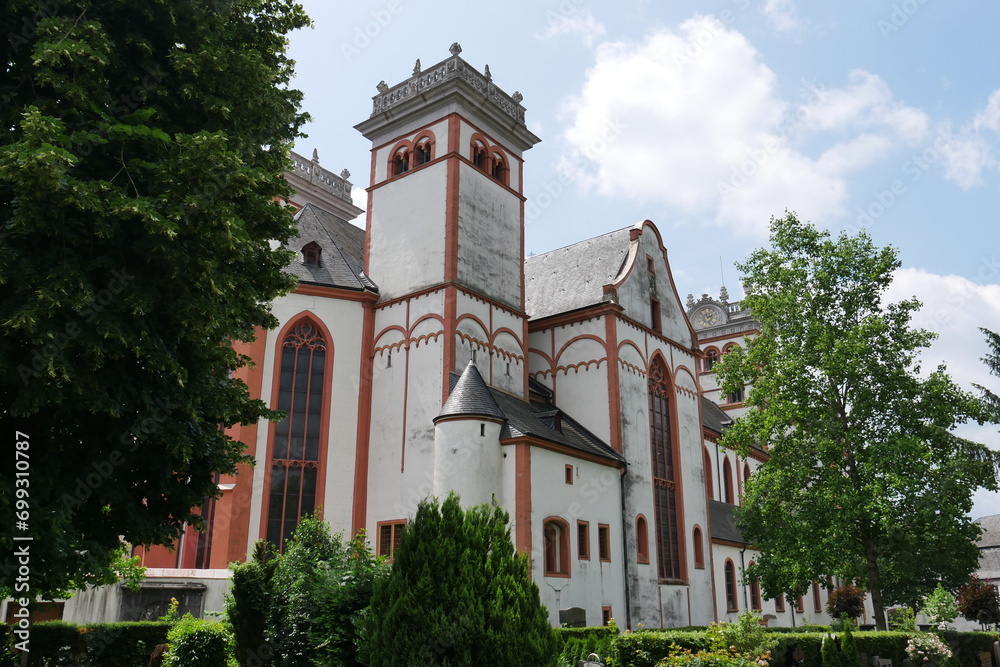 Naklejka premium Kirche Benediktinerabtei St. Matthias in Trier