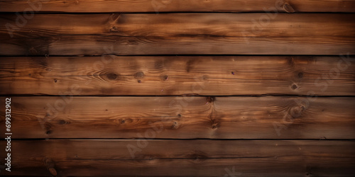 Wooden planks background (generative ai)