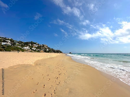 wonderful beach Playa de Atlanterra near Zahara de los Atunes, Costa de la Luz, Andalusia, Spain