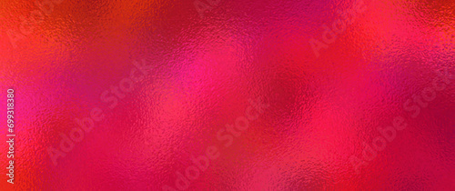 Red glass texture vector background for flyer, cards, poster, cover design. Christmas backdrop. Blurred stained glass window. Happy New Year! Red glass textured illustration for design. Holiday.