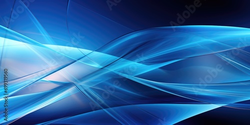 blue abstract background with white lines, in the style of sharp and angular, transparent layers, stripes and shapes, luminous compositions, shaped canvas, lightbox