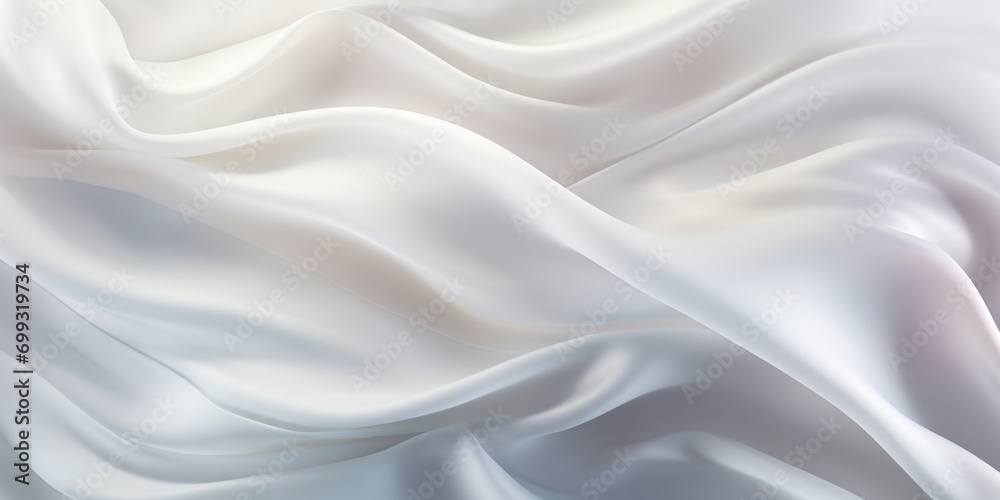 abstract white background with waves, in the style of flowing fabrics, light-filled, abstract minimalism appreciator